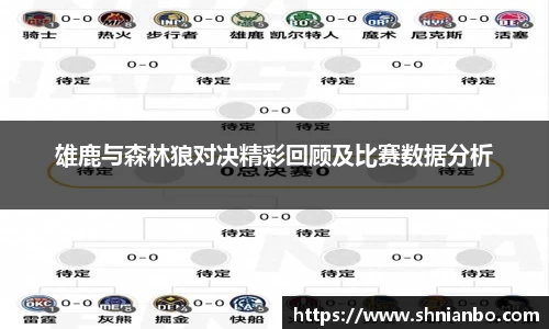 雄鹿与森林狼对决精彩回顾及比赛数据分析